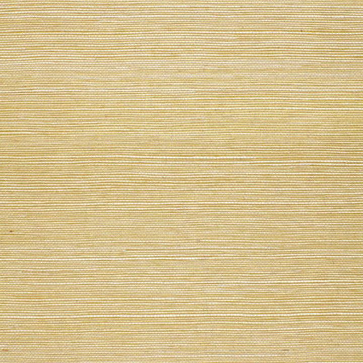 Suwon Sisal Gold 5000762 by Schumacher Designer Wallpaper Quiet Beauty - Swanky Fabrics -