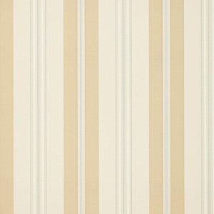 Schumacher Wallpaper Chalon Stripe Vanilla 5002480