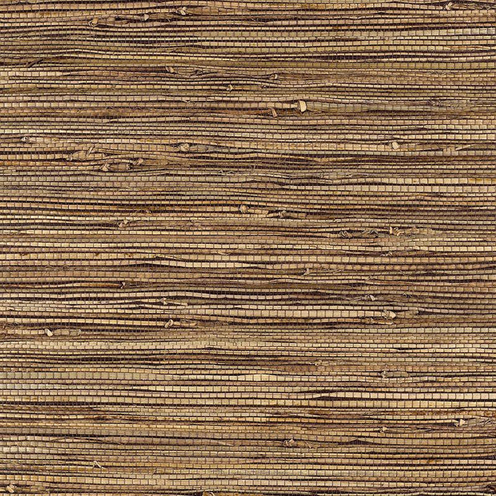 Bamba Rushcloth Ash 5002842 by Schumacher Designer Wallpaper Quiet Beauty - Swanky Fabrics -
