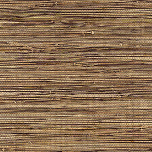 Schumacher Wallpaper Bamba Rushcloth Ash 5002842