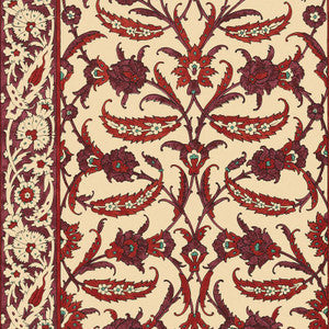 Schumacher Wallpaper Topkapi Pomegranate 5006662