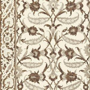 Schumacher Wallpaper Topkapi Sepia 5006661