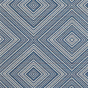 Schumacher Fabric Tortola Indoor/Outdoor Marine 62841