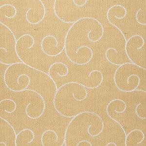 Schumacher Wallpaper Adhafera Scroll Straw 5003541