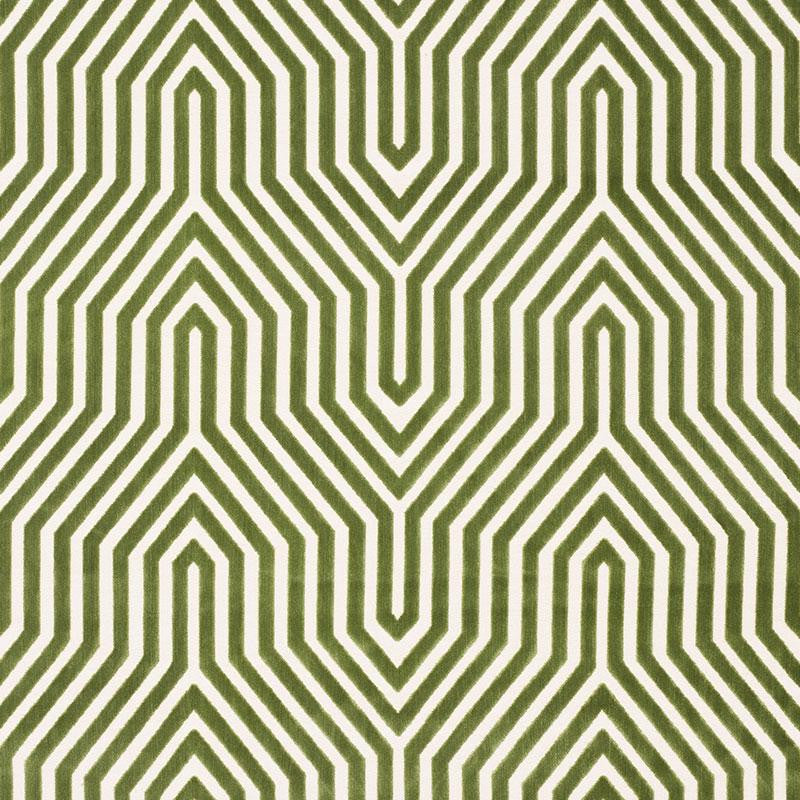 Vanderbilt Velvet Lettuce 66193 by Schumacher Designer Fabric Cut & Patterned Velvets 13.88" - Swanky Fabrics -