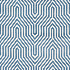 Schumacher Fabric Vanderbilt Velvet Marine 66195