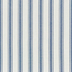 Schumacher Fabric Ojai Stripe Prussian Blue 73000