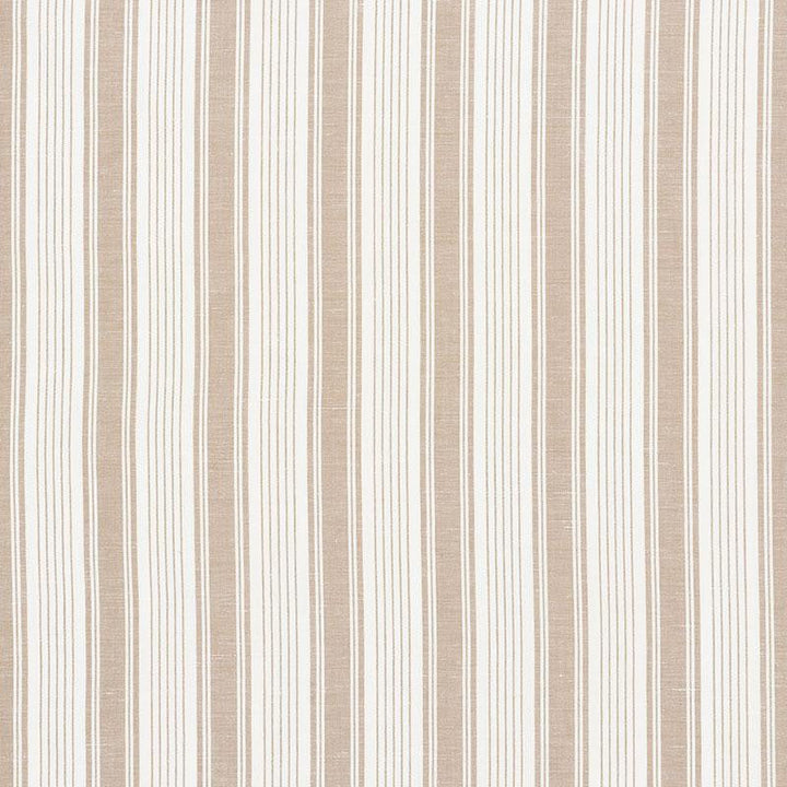 Ojai Stripe Neutral 73003 by Schumacher Designer Fabric Mark D. Sikes 2.75" - Swanky Fabrics -