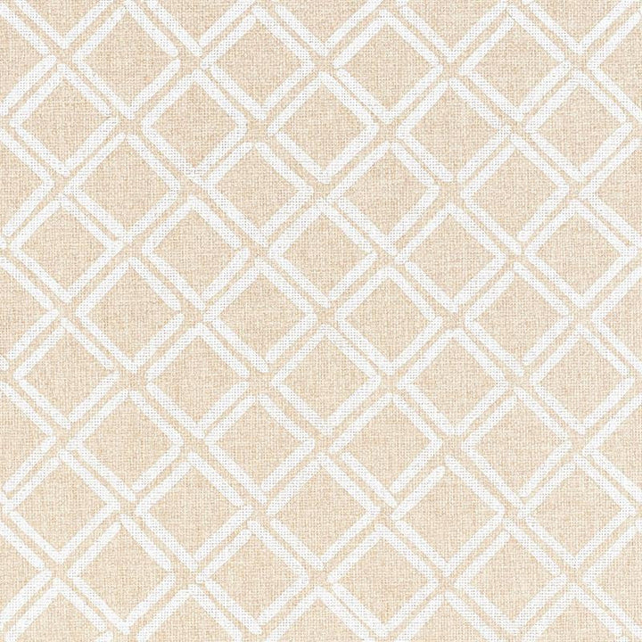 Dina Paperweave Natural 5008861 by Schumacher Designer Wallpaper Textural Appeal 17.0" - Swanky Fabrics -
