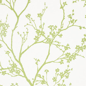 Schumacher Wallpaper Twiggy Paperweave Leaf 5008941