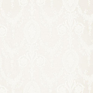 Schumacher Fabric Jacquard Sheer Ivory 32645