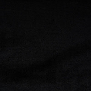 Schumacher Fabric Venetian Silk Velvet Black 70430