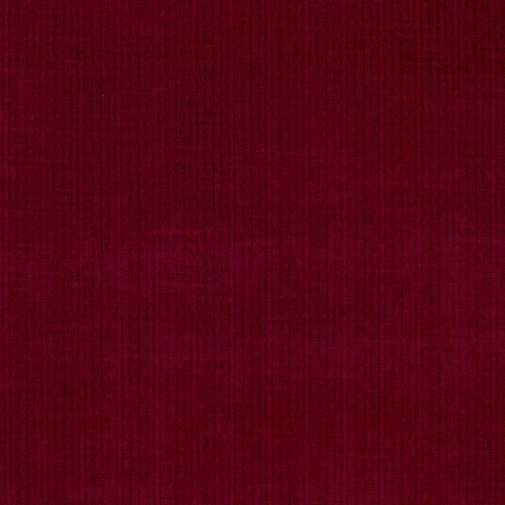 Antique Strie Velvet Red 43049 by Schumacher Designer Fabric Perfect Basics: Velvet - Swanky Fabrics -