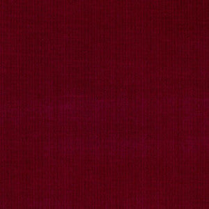 Schumacher Fabric Antique Strie Velvet Red 43049