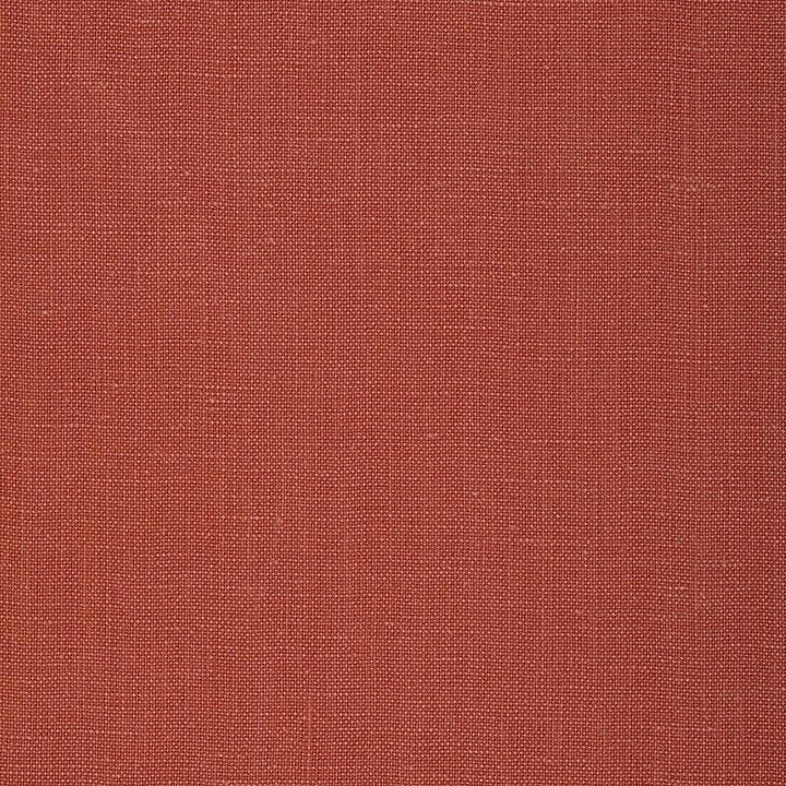 Gweneth Linen Tomato Red 50828 by Schumacher Designer Fabric Perfect Basics: Linen - Swanky Fabrics -