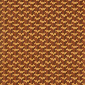 Schumacher Wallpaper Angolo Hand Painted Marquetry Maple 5008201