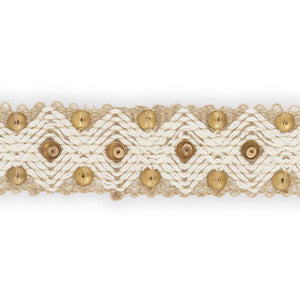 Schumacher Trim Colbert Tape Natural 70670