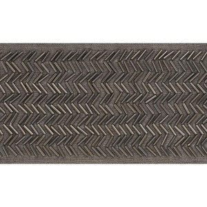 Schumacher Trim Hayworth Tape Gunmetal 70681