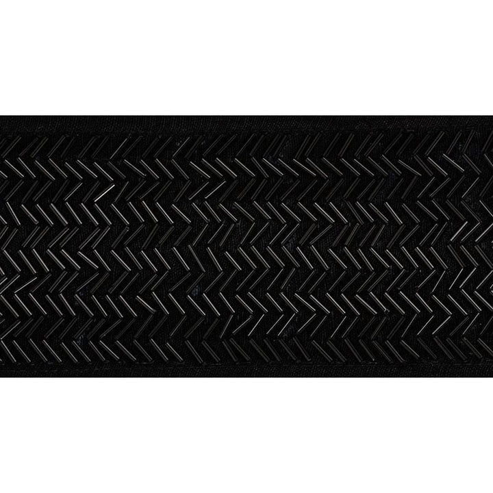 Hayworth Tape Jet 70684 by Schumacher Designer Trim Couture Trims - Swanky Fabrics -