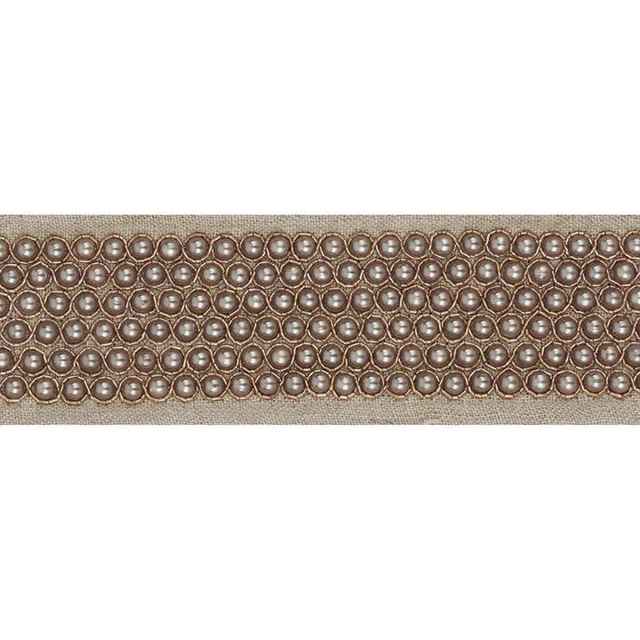 Garbo Tape Taupe 70701 by Schumacher Designer Trim Couture Trims - Swanky Fabrics -