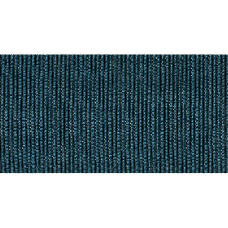 Wide Faille Tape Petrol 70717 by Schumacher Designer Trim Couture Trims - Swanky Fabrics -