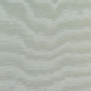 Schumacher Fabric Aria Moir Aqua 51917