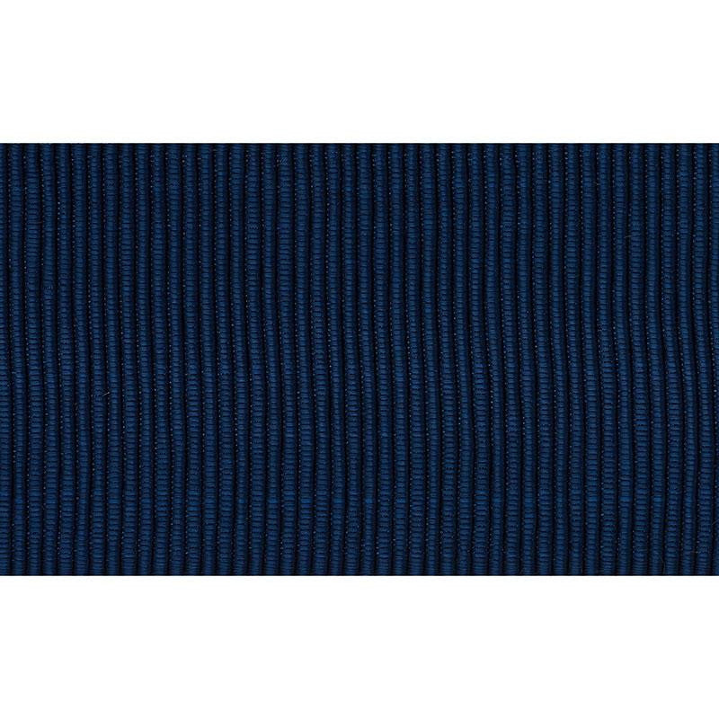 Wide Faille Tape Navy 70718 by Schumacher Designer Trim Couture Trims - Swanky Fabrics -