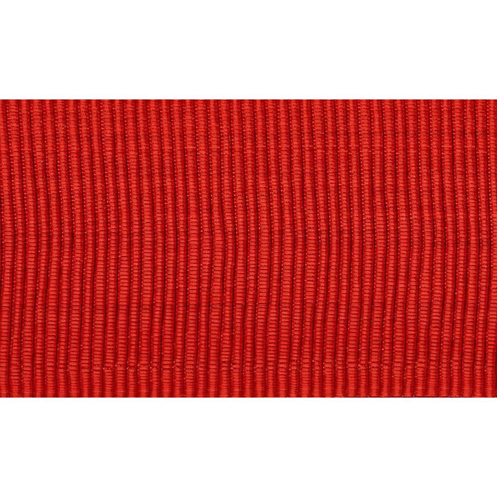 Wide Faille Tape Red 70849 by Schumacher Designer Trim Couture Trims - Swanky Fabrics -