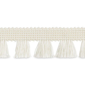 Schumacher Trim Bell Fringe Ivory 70720