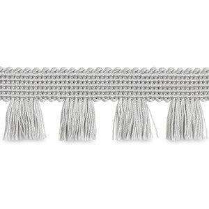 Schumacher Trim Bell Fringe Silver 70725