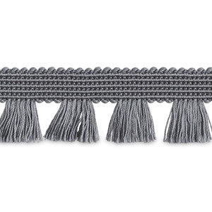 Schumacher Trim Bell Fringe Grey 70727