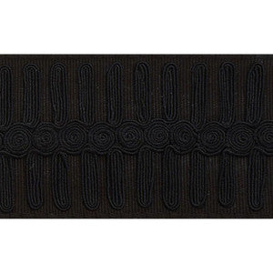 Schumacher Trim Castille Tape Black 70741