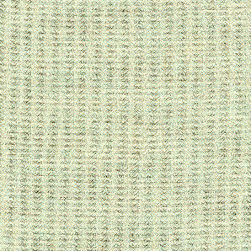 Bryton Linen Herringbone Celadon 54924 by Schumacher Designer Fabric Chroma - Swanky Fabrics -