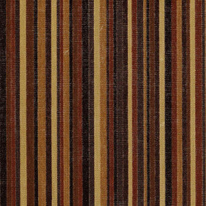 Schumacher Fabric Syncopated Velvet Stripe Noir / Midnight 55320