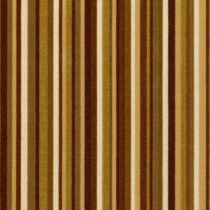 Schumacher Fabric Syncopated Velvet Stripe Chamois / Mink 55323