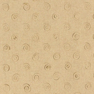 Schumacher Fabric Curlicue Camel 55362