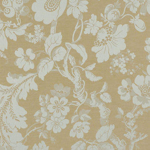 Schumacher Fabric Pont Royal Damask Moonstone 55662