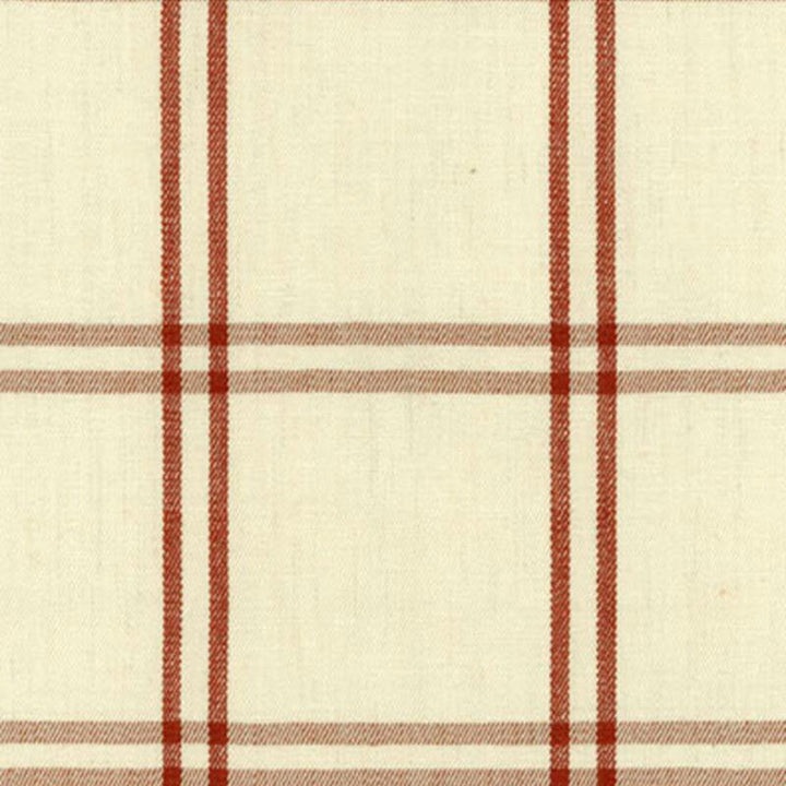 Luberon Plaid Bittersweet 55712 by Schumacher Designer Fabric Matthew Patrick Smyth 5.38" - Swanky Fabrics -