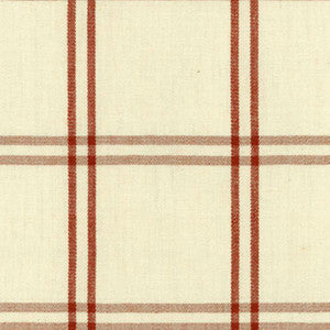 Schumacher Fabric Luberon Plaid Bittersweet 55712