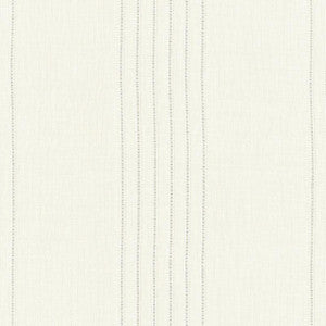 Schumacher Fabric Eleanor Sheer Stripe Cream 55790