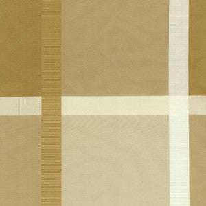 Schumacher Fabric Surat Silk Plaid Champagne 61130