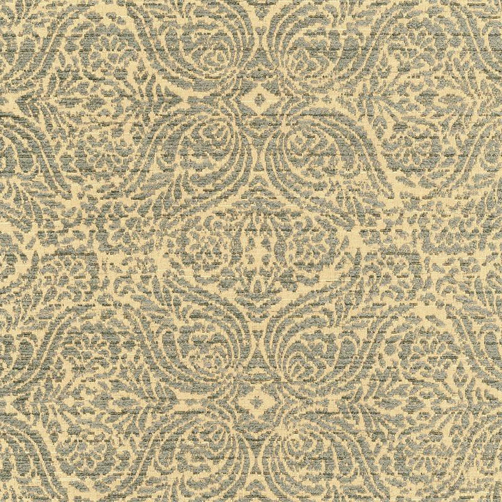 San Marco Chenille Mineral 62330 by Schumacher Designer Fabric Chroma 7.12" - Swanky Fabrics -
