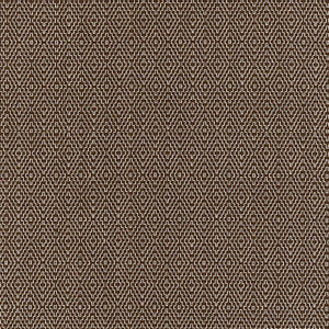 Schumacher Fabric Hampton Court Diamond Chocolate 62536