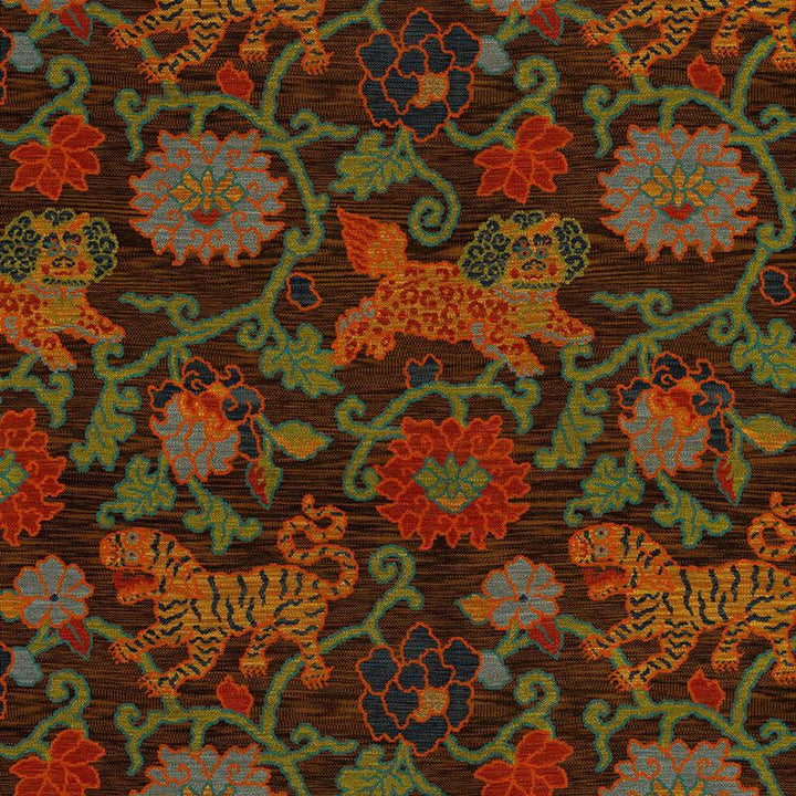 Khotan Weave Sable 62680 by Schumacher Designer Fabric Schumacher Classics 27.0" - Swanky Fabrics -