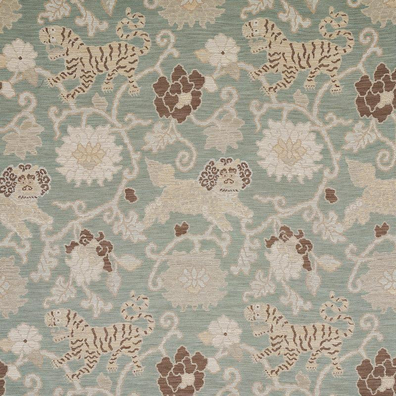 Khotan Weave Mineral 62681 by Schumacher Designer Fabric Schumacher Classics 27.0" - Swanky Fabrics -