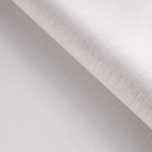 Schumacher Fabric Middleton Linen White 93180