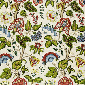 Schumacher Fabric Tree Of Life Ivory 172615