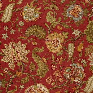 Schumacher Fabric Chalfont Paprika 172741