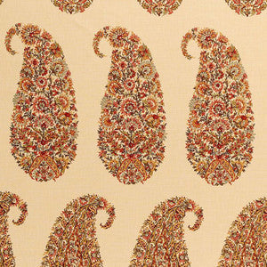 Schumacher Fabric Shirala Paisley Spice 173782