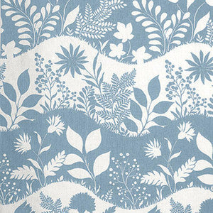 Schumacher Fabric Good Day Sunshine China Blue 173973